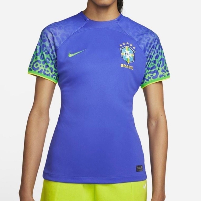 Camisa Feminina Nike Brasil II 2022/23 Torcedor