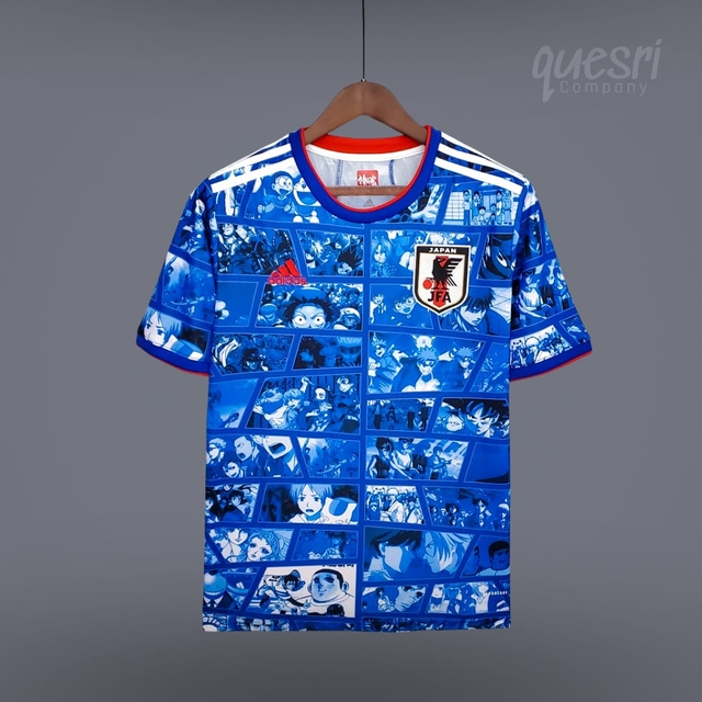 Camisa de time do Japão comemorativa azul