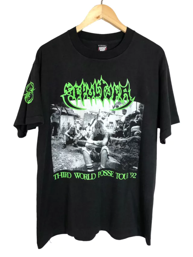 GG) Camiseta vintage Sepultura de 1992 - Lava Vintage
