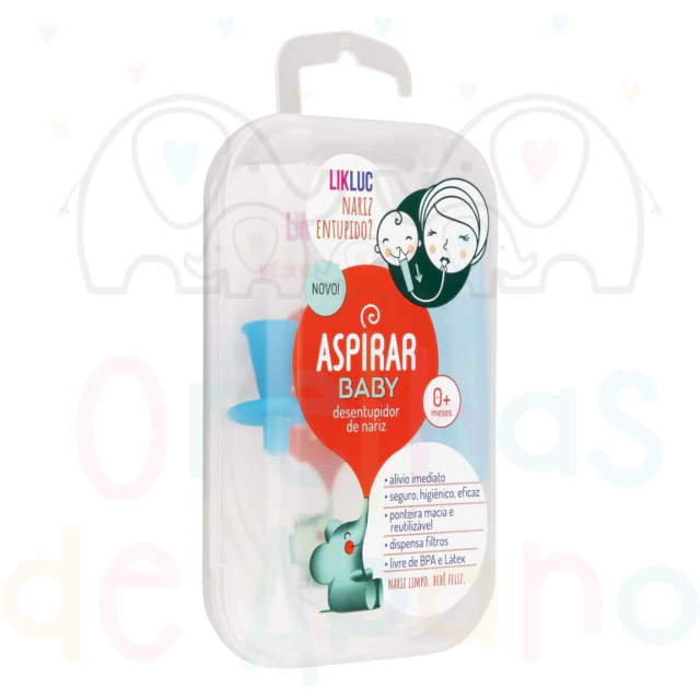 Aspirador Nasal Infantil - Aspirar baby - LikLuc
