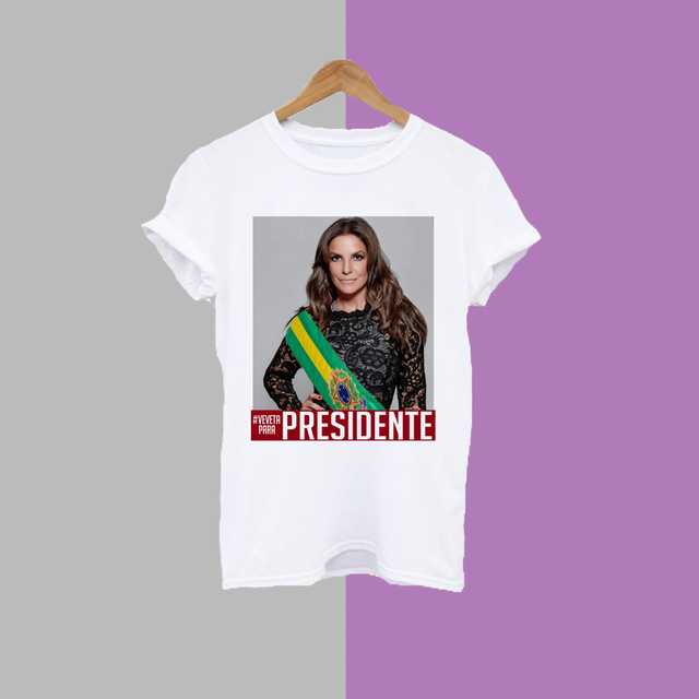 Camiseta Unissex - Ivete Sangalo Presidente