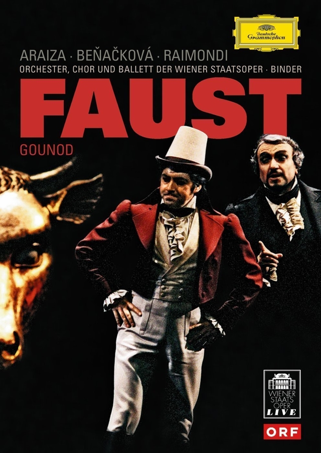 Gounod,Fausto,Araiza-Benackova-Raimondi/Binder,DVD