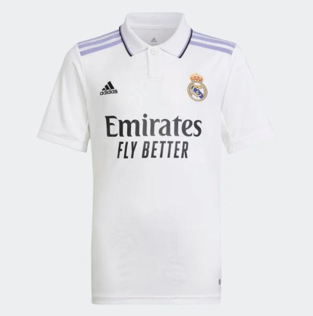Camisa Real Madrid Home 22/23 Torcedor Adidas Masculina - Branca