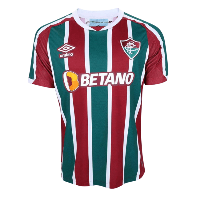 Camisa do Fluminense I 22/2023 Torcedor Umbro Masculina - Verde Grená