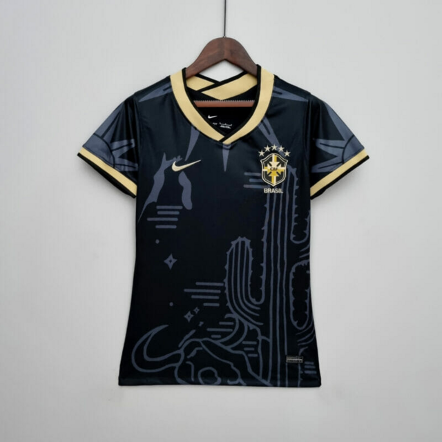Camisa Seleção Brasileira Treino Torcedor Nike Feminina - Cocept Ed