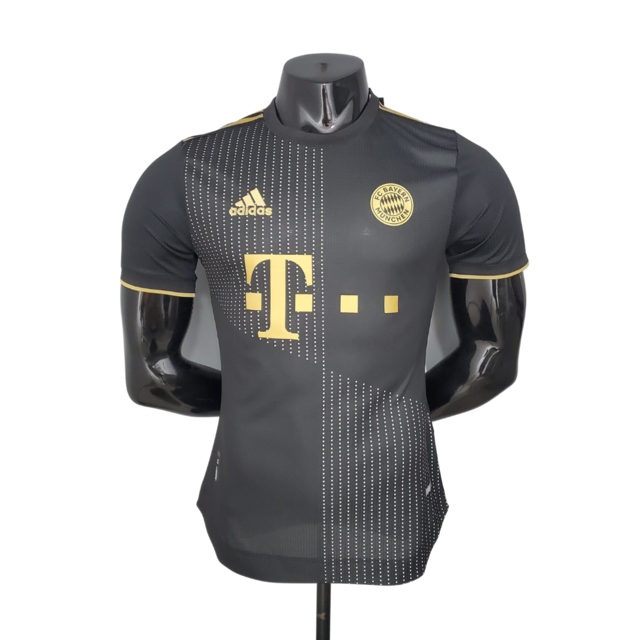 Camisa Bayern de Munique Away 21/22 Jogador Adidas Masculina - Preta
