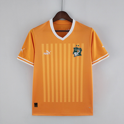 Camisa Costa do Marfim Home 2022 - Laranja