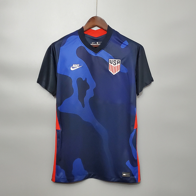 Camisa Estados Unidos da América "USA" II (Away) 20/21 - Azul Escura