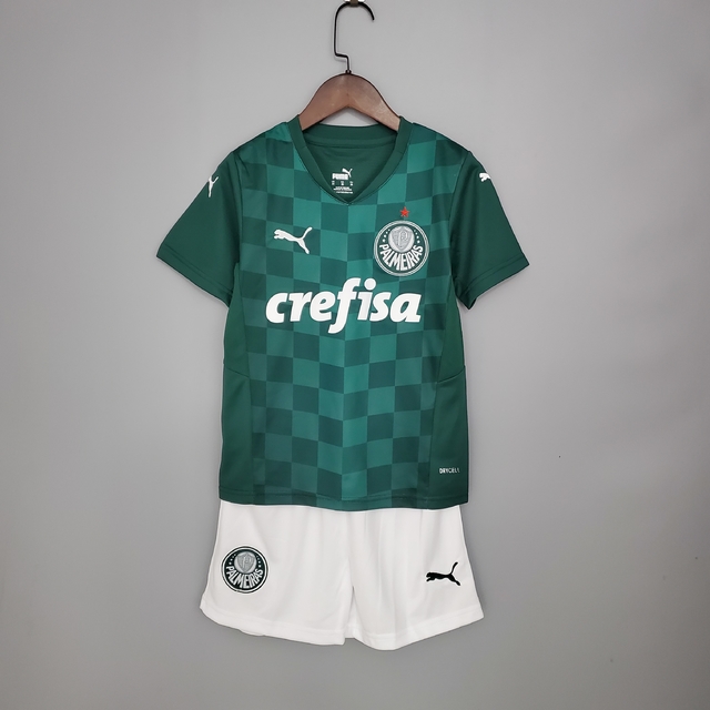Kit Infantil Palmeiras l 21/22 Verde Puma