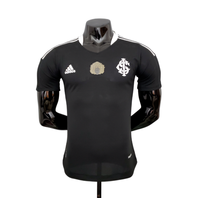 Camisa Internacional "Excelência Negra" 21/22 Jogador Adidas Masculina -  Preta