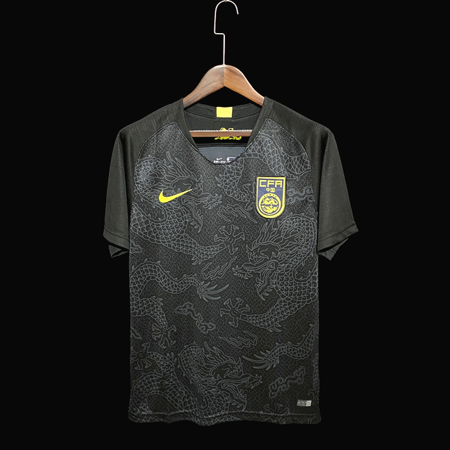 Camisa Seleção da China Away 2018 Masculino Nike - Preto