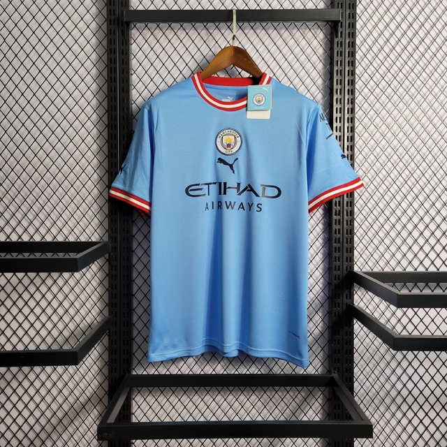 Camisa Manchester City I 2022/2023 - MsD Imports