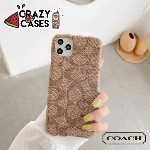 Coach beige Original Case ip13 - Comprar en Crazy Cases