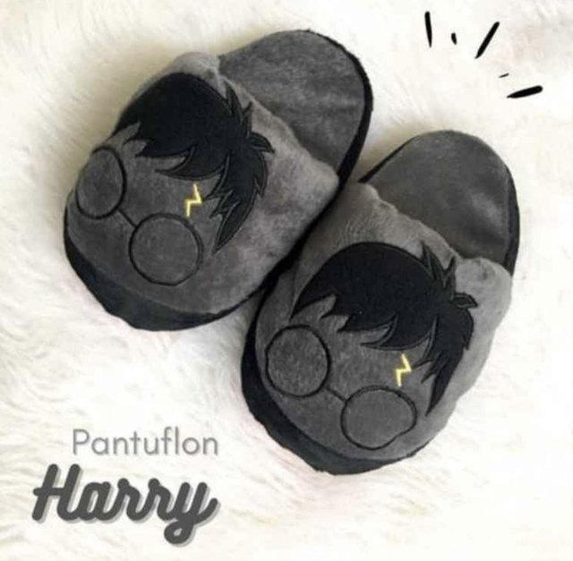 PANTUFLONES “HARRY POTTER” - Pantuflas Divertidas