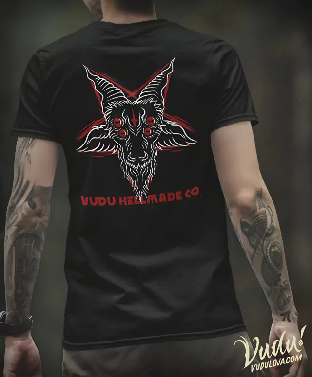 Camiseta Baphomet - Comprar em Vudu! Loja Alternativa