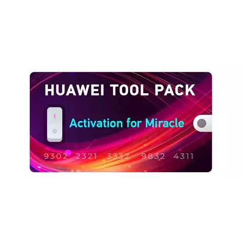 Ativação Huawei Tool Miracle 1 Ano