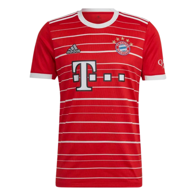 Camisa Bayern de Munique I 2022/2023 Torcedor Masculina - Vermelho