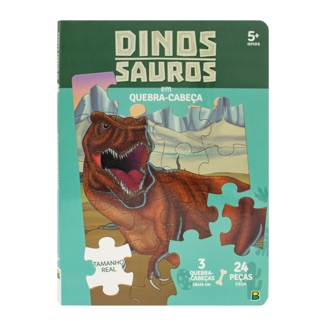 Todo Livro - Dinossauro em Quebra Cabeça