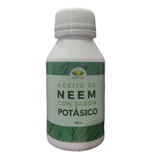 Aceite de Neem con Jabón Potásico 100 cc , insecticida orgánico