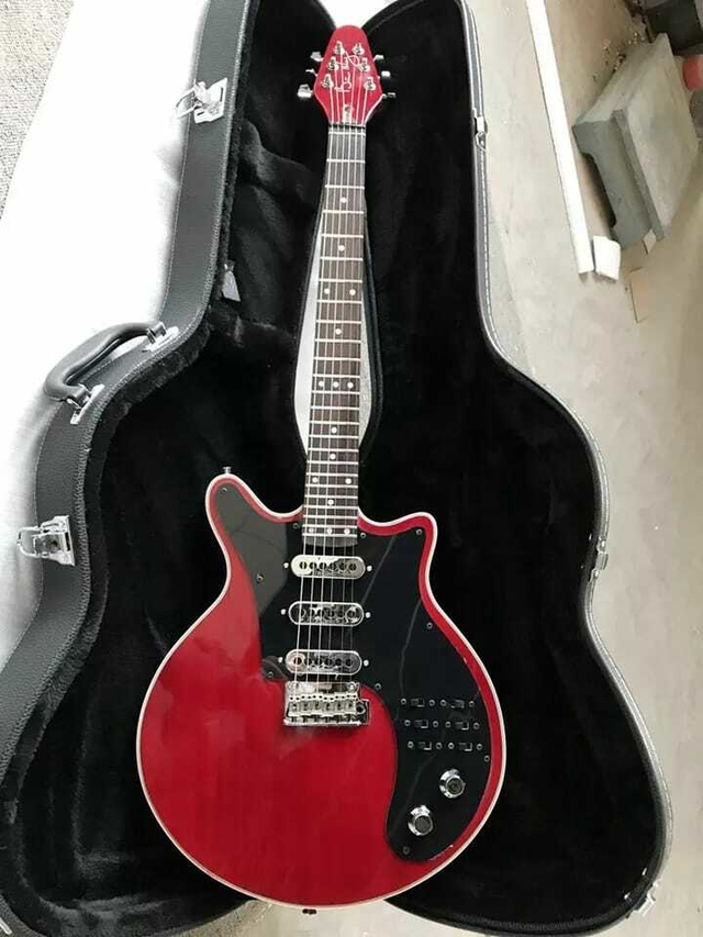Guitarra Brian May Red Special BMG Antique Cherry Replica Chinesa
