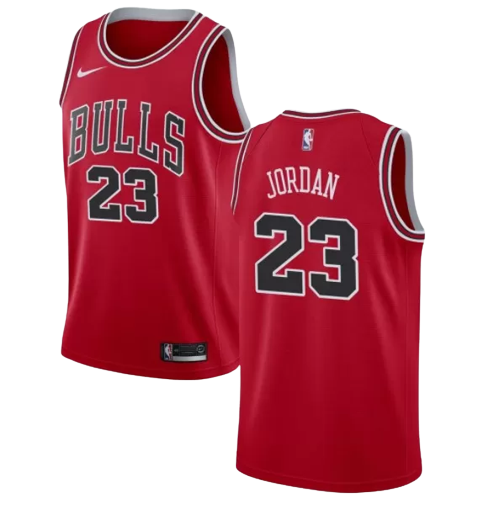 Camisa Chicago Bulls Vermelha – N°23 Jordan - NBA