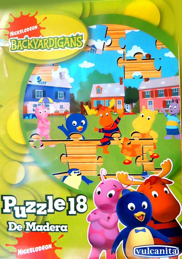 Puzzle 18 pzs en Madera - Backyardigans