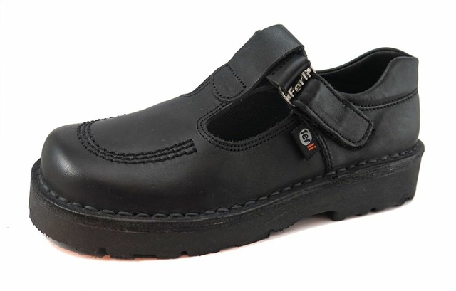 Ferli Zapato Calzado Colegial Nena - Guillermina con Velcro OUTLET 27-33
