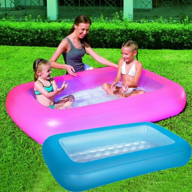 Bestway Pileta Inflable Rectangular - 165 x 104 x 25 Cm.