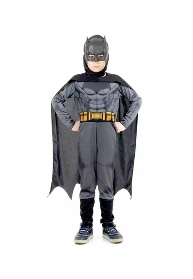 Disfraz BATMAN Vs Superman Con Musculos - Pequeño - Mediano - Grande