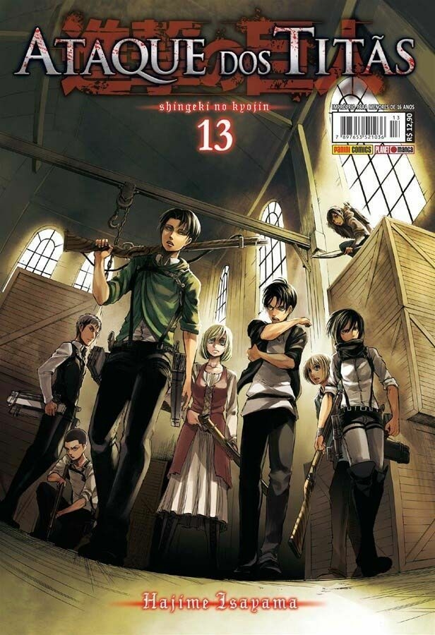 Ataque Dos Titãs - Shingeki no Kyojin - Vol. 32 [Mangá: Panini]