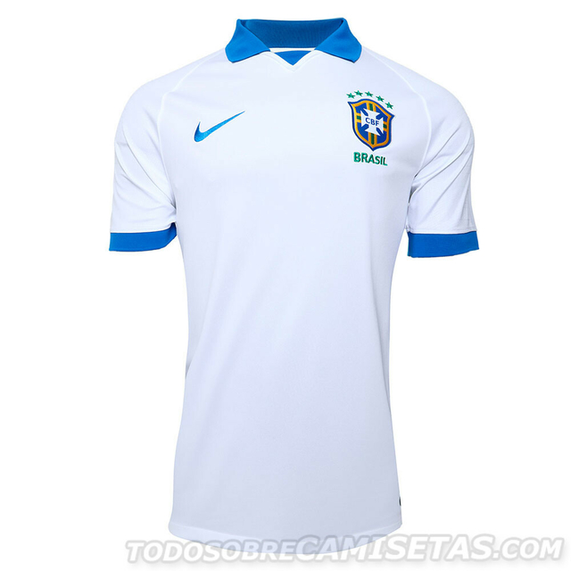 Camisa Seleção Brasil Copa América Branca 2019 Torcedor Nike Masculina