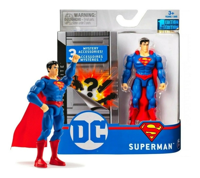 Estrella Desviación Aumentar Superman - Muñeco Figura Dc Heroes Unite Articulado Con Sorpresas