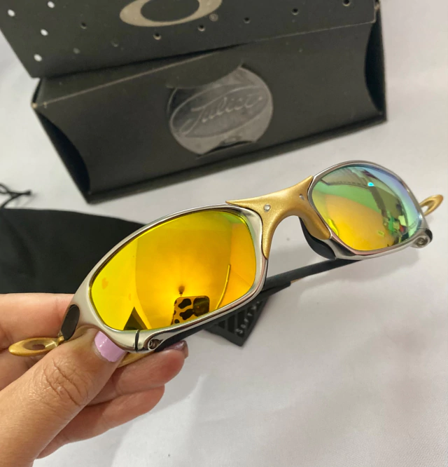 Juliet 24K Oakley - Polarizada Premium - Óculos de Sol Lupa