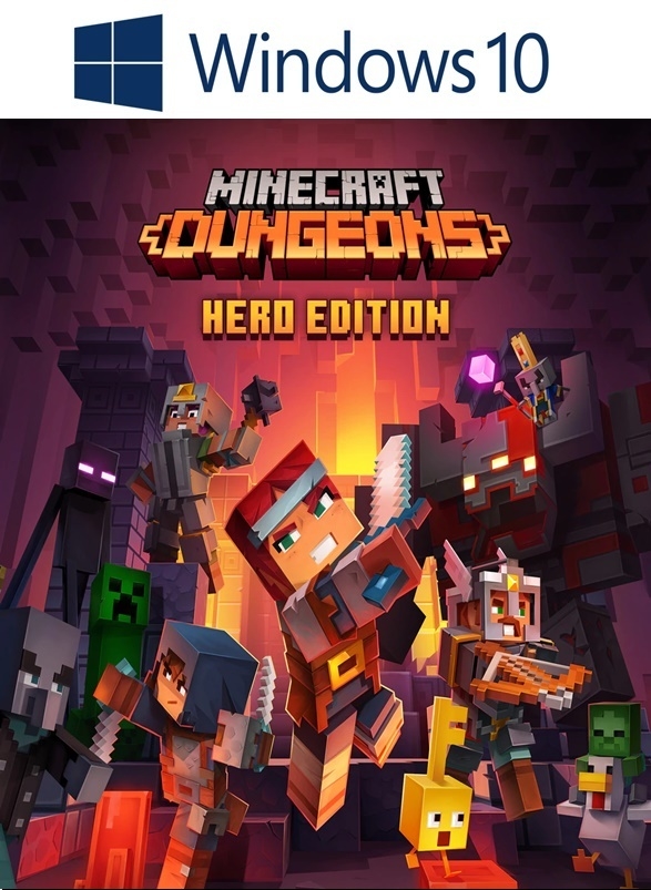 Minecraft Dungeons Heroe PC Windows 10 Online - Modesk