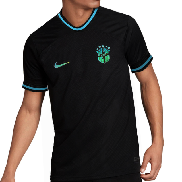 Camisa Seleção Brasileira - Nike - Masculina Torcedor - Preta e Azul