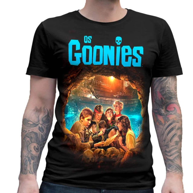 Camiseta de Filme Os Goonies 2 - Alta Voltagem Rockwear