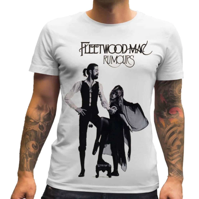 Camiseta Fleetwood Mac Rumours - Alta Voltagem Rockwear