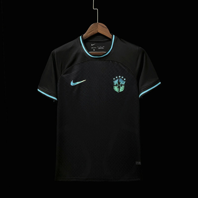 Camisa Seleção Brasileira "Black Concept" Nike - Preta
