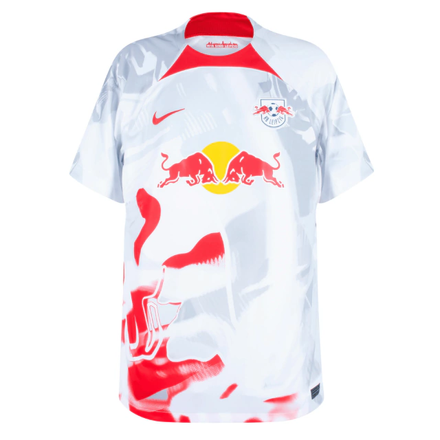 Camisa RB Leipzig I 22/23 Nike Torcedor Masculina - Branca