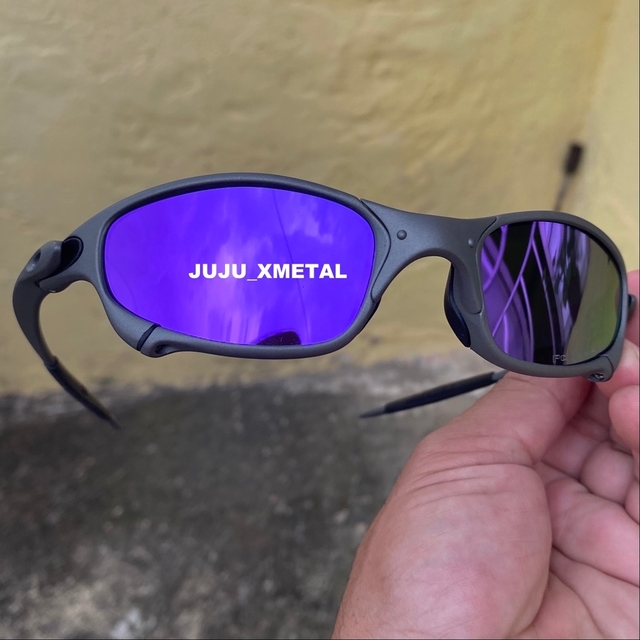 Óculos de Sol Oakley Juliet X-Metal Lentes Roxa Violet Polarizadas to