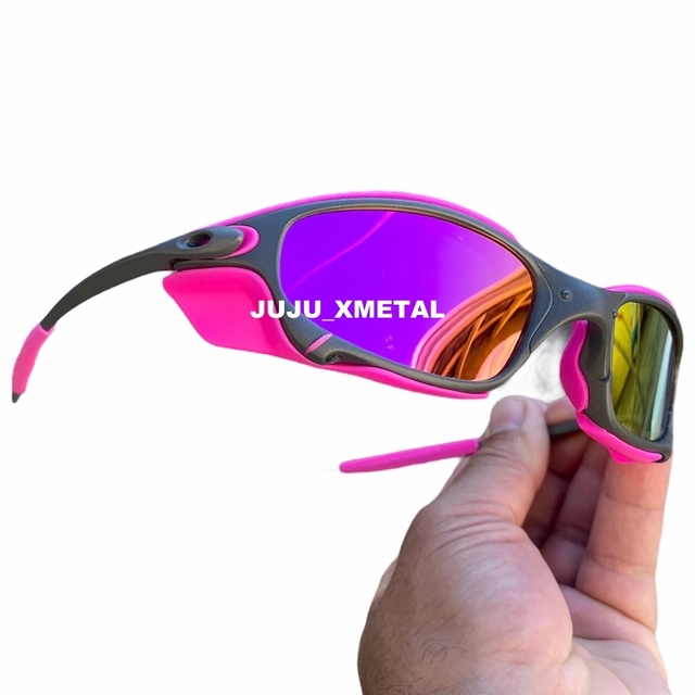 Óculos de Sol Oakley Juliet X-Metal Lentes Rosa Metal Polarizadas + S