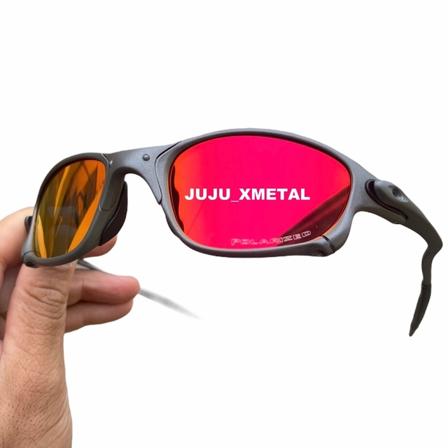 Óculos de Sol Oakley DoubleXx X-Metal Lentes Ruby Polarizadas