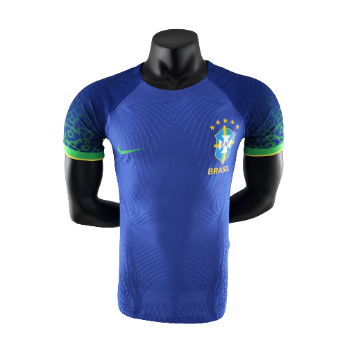 Camisa Seleção Brasil 2022 Ii Azul Nike