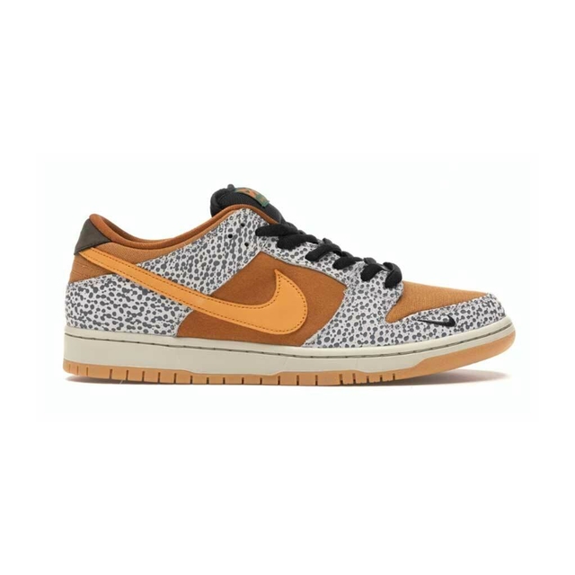 nike sb dunk low pro white & neutral grey