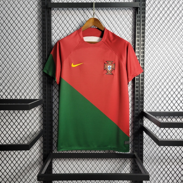 Camisa Portugal Home 2022 Nike - Masculino Torcedor - Copa do Mundo