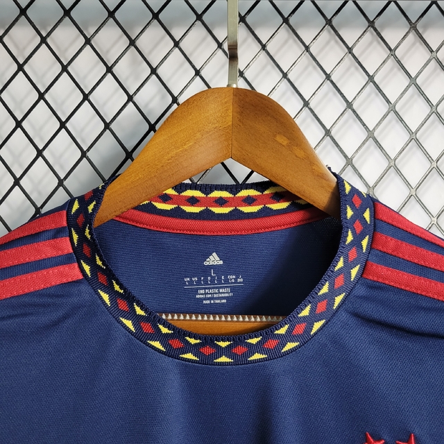 Camisa Ajax Away 22 23 Manga Longa Masculino Versão Torcedor Adidas