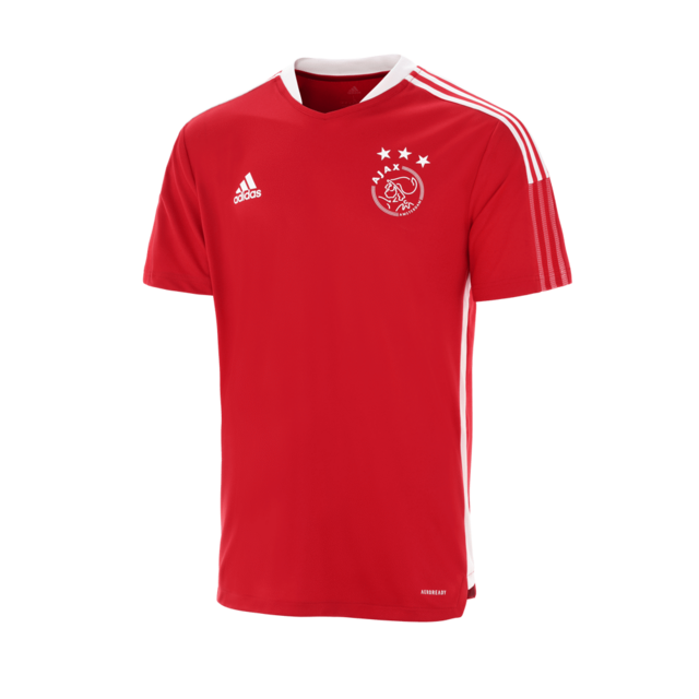 Camisa Ajax Treino 21/22 Vermelha - Adidas - Masculino Torcedor