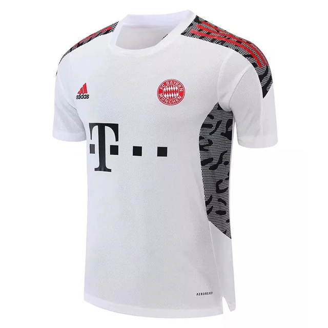 Camisa Bayern de Munique Treino 21/22 Branca - Adidas - Masculino Torcedor