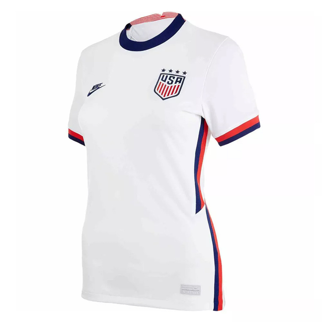 Camisa Seleção Estados Unidos I 20-21 Branca - Nike Feminina Baby Look
