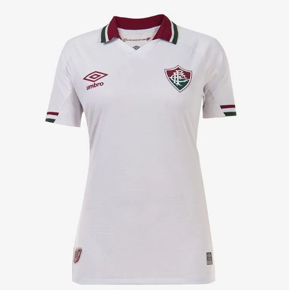 Camisa Fluminense II 22/23 Torcedor Umbro Feminina - Branca